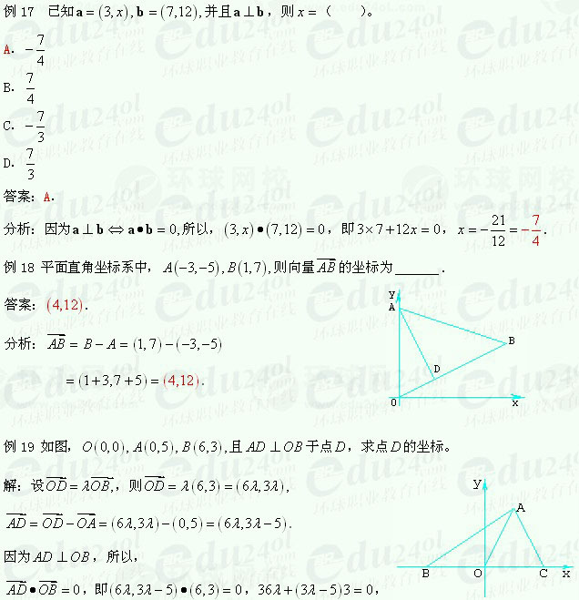 【江苏成考】复习资料文科数学讲义22