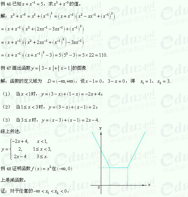 【江苏成人高考】复习资料理科数学-函授续